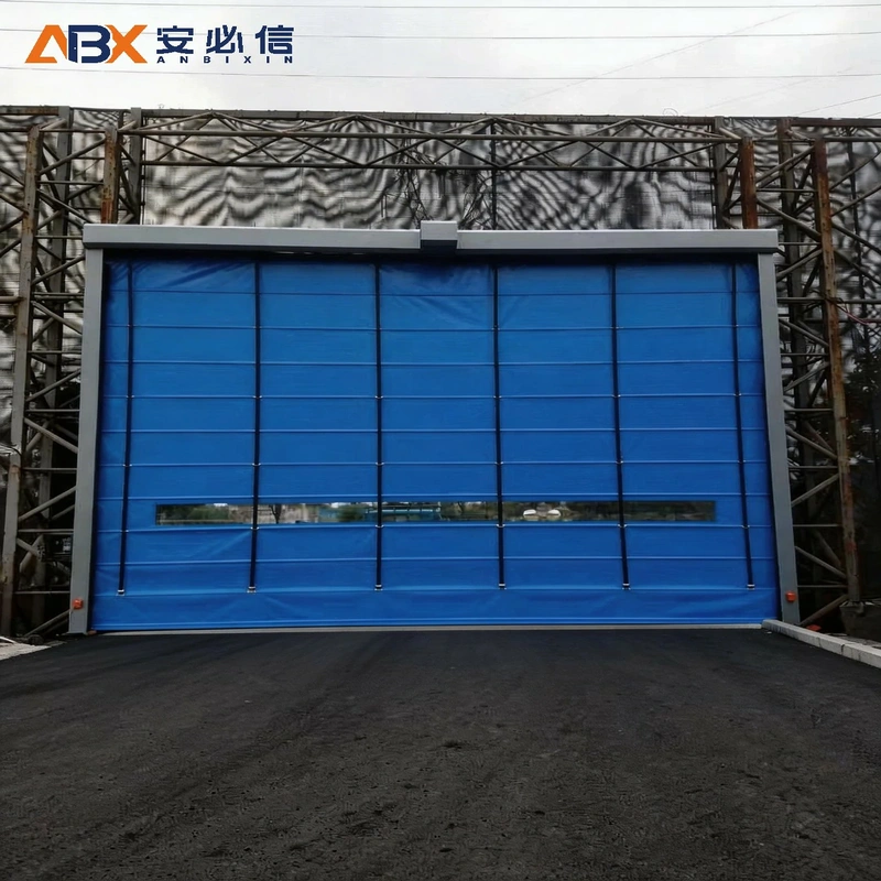 深圳软帘堆积门